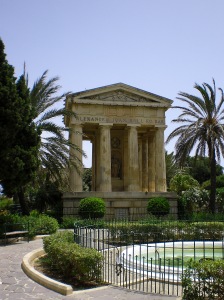 The Lower Barrack Gardens, Valletta, Malta